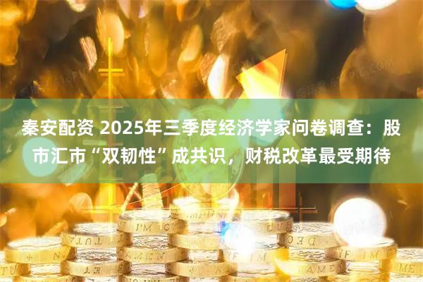 秦安配资 2025年三季度经济学家问卷调查：股市汇市“双韧性”成共识，财税改革最受期待